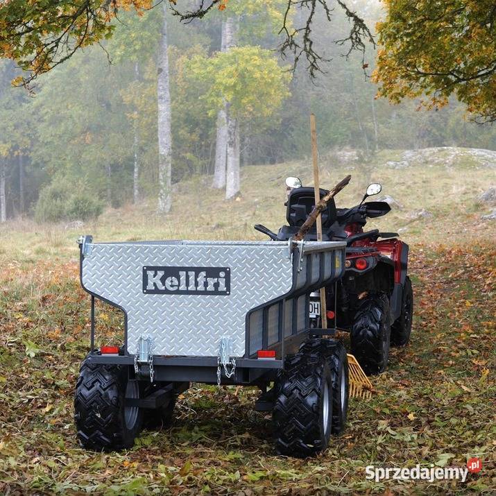 Przyczepa ATV 1420 z zasilanym elektrycznie pomorskie Czarna Woda