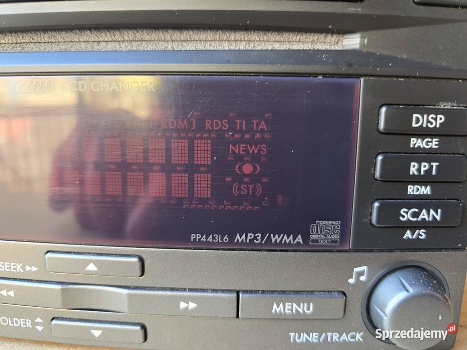 Subaru Forester 3 SH radio oryginał na płyty CD Legnica