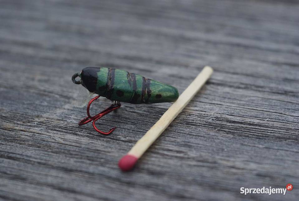Woblery smużaki imitacje larwy różne modele Wędkarstwo Kraków