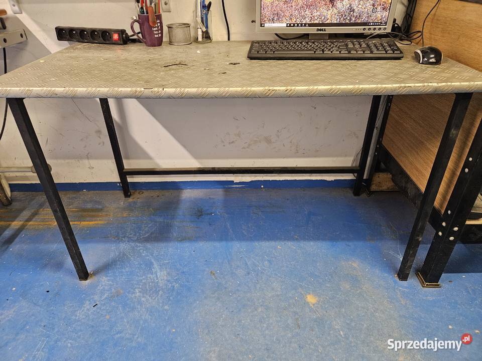 Stół stolik warsztatowy blat z litego drewna Lublin