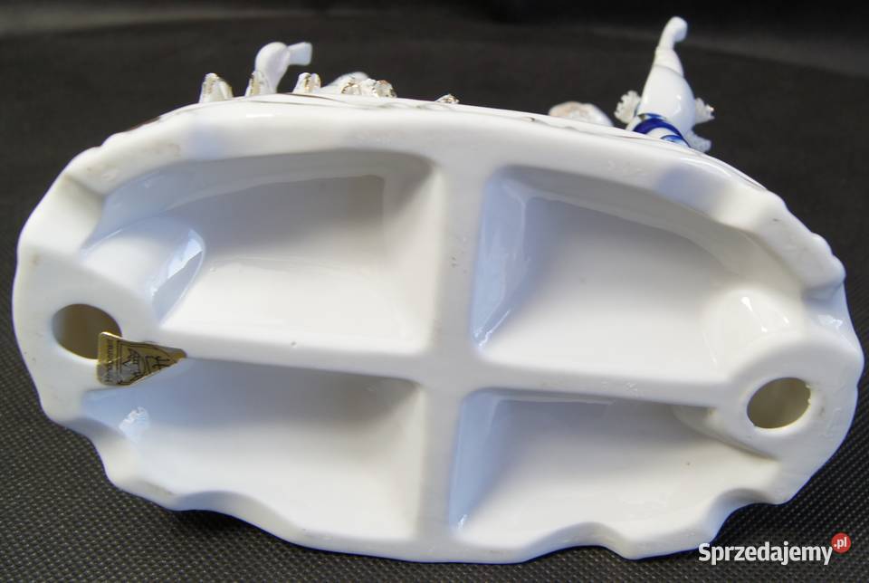 Porcelanowa para Dama z kawalerem pomorskie Chojnice