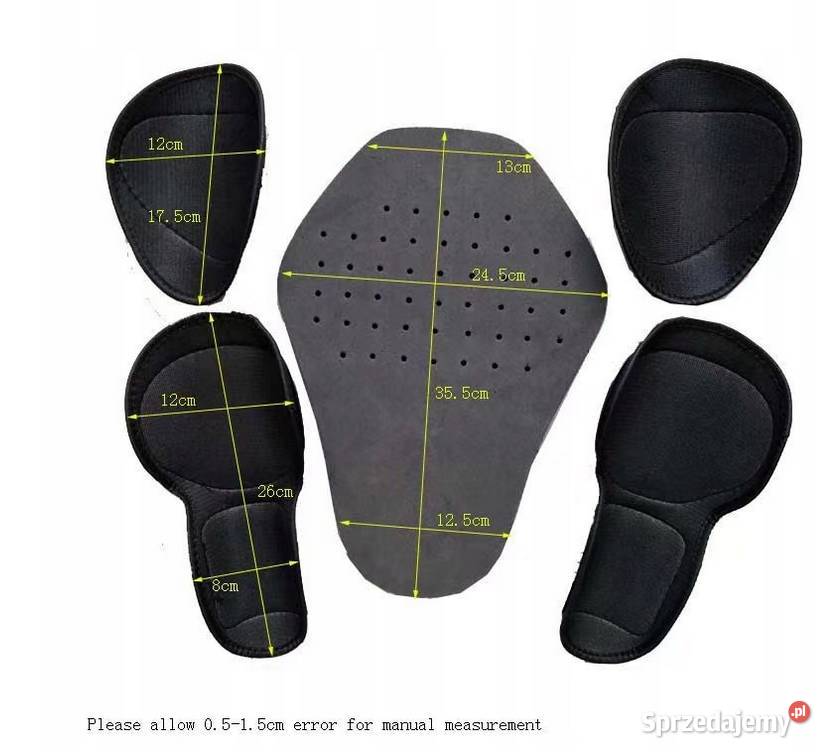 OCHRANIACZE DO KURTKI MOTOCYKLOWEJ PROTEKTOR Sosnowiec sprzedam