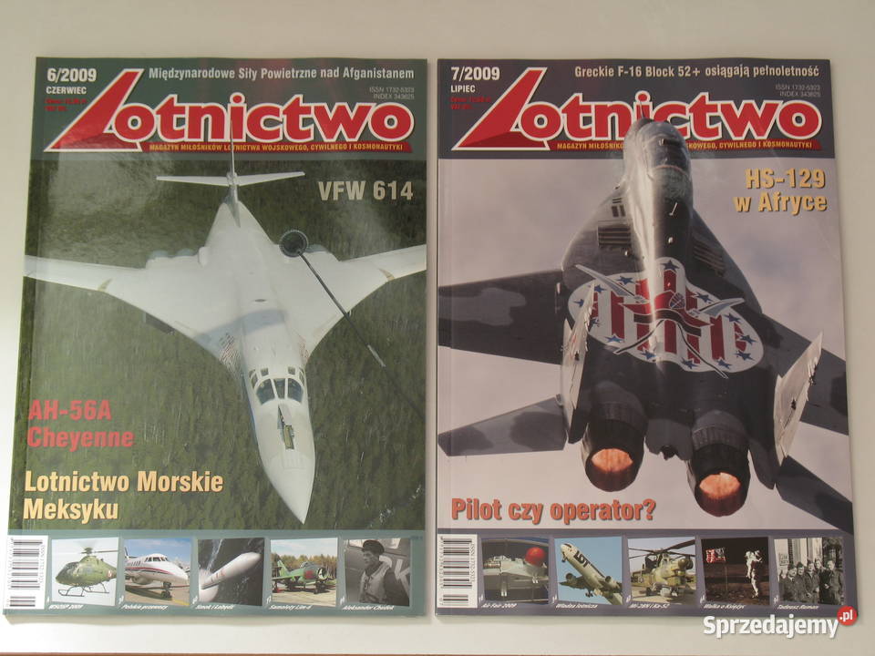 Lotnictwo numery 13 i 57 rocznik 2009 Kraków