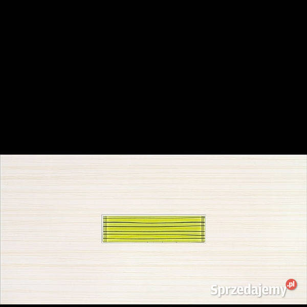 Dekor Linero zielone Glass Centro 29 x 593 Wykończenie