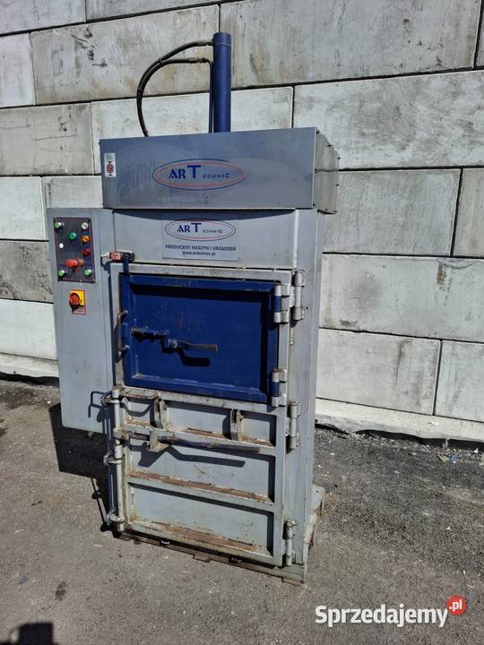 Belownica prasa do folii kartonów makulatury Drzewica sprzedam