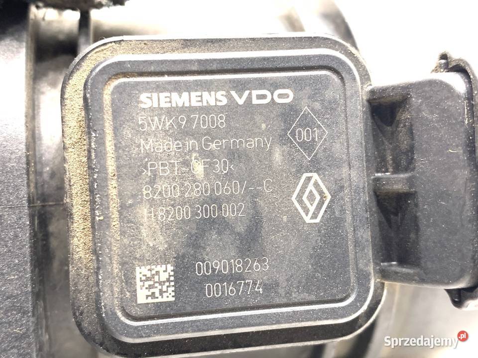 PRZEPŁYWOMIERZ NISSAN QASHQAI J10 8200280060 15 osobowe