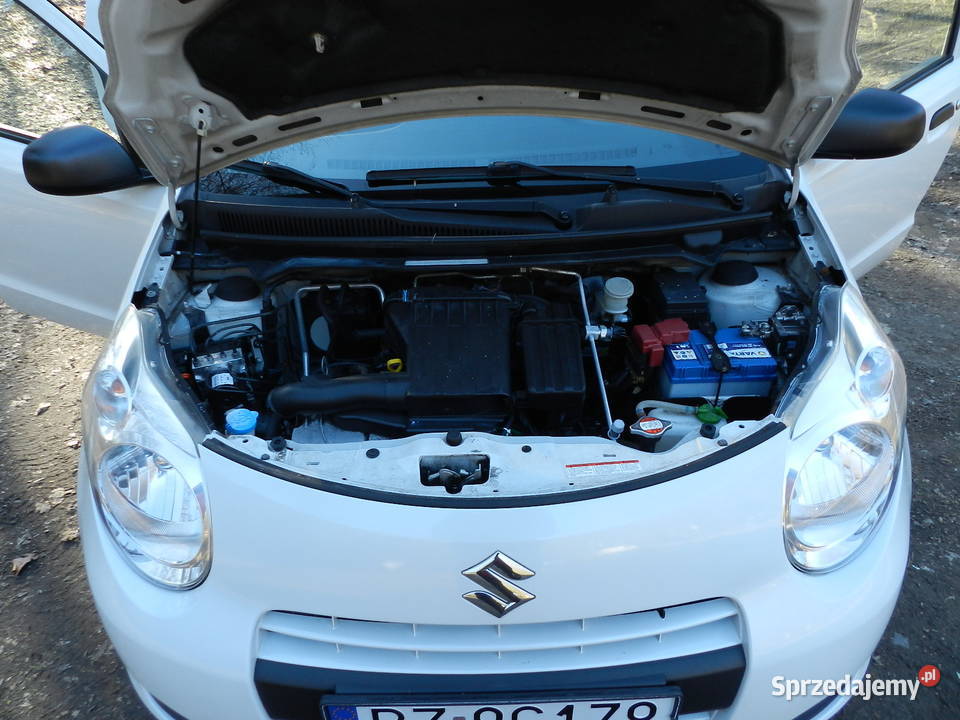 Suzuki Alto VII mały tani KLIMA niezawodny biały Puszczykowo
