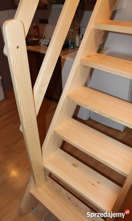 SCHODY SONOWE REGULOWANE MŁYNARSKIE DREWNIANE Podłogi i schody lubelskie Łuków