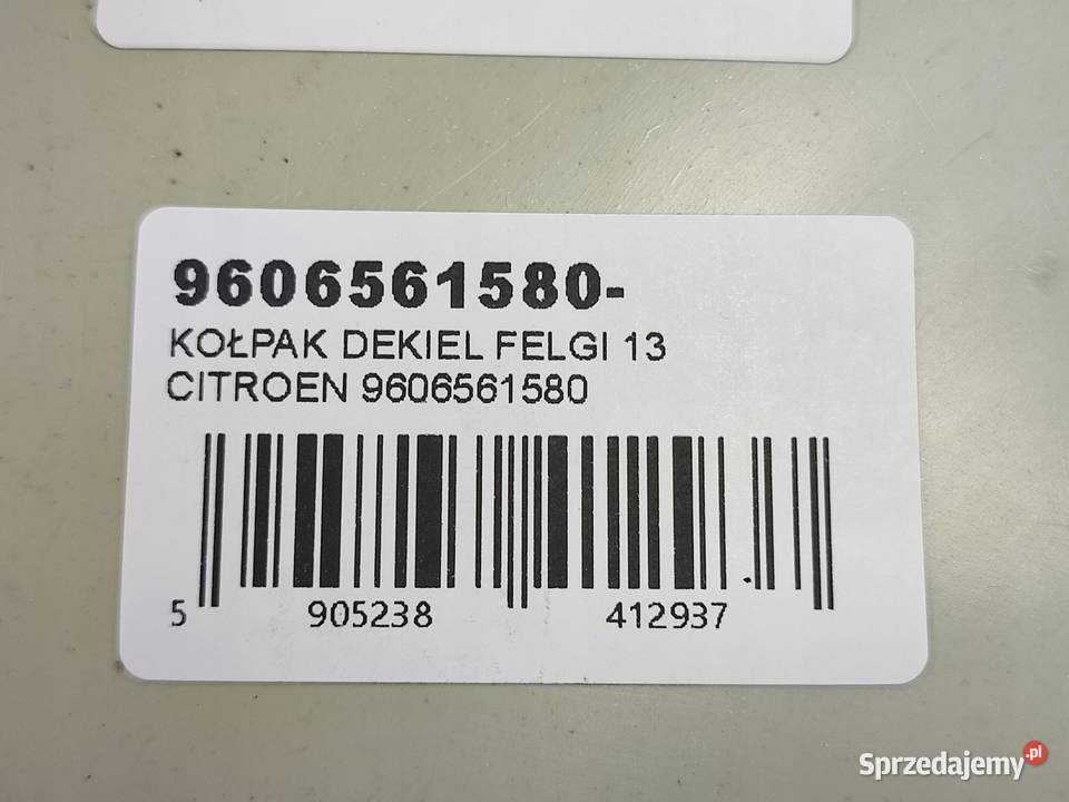 KOŁPAK DEKIEL FELGI 13 CITRN SAXO 19962003 sprzedam