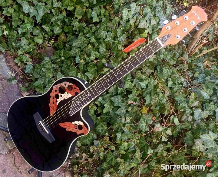 Nowa gitara elektro akustyczna HBO850BK Gitary i akcesoria Tuszyn