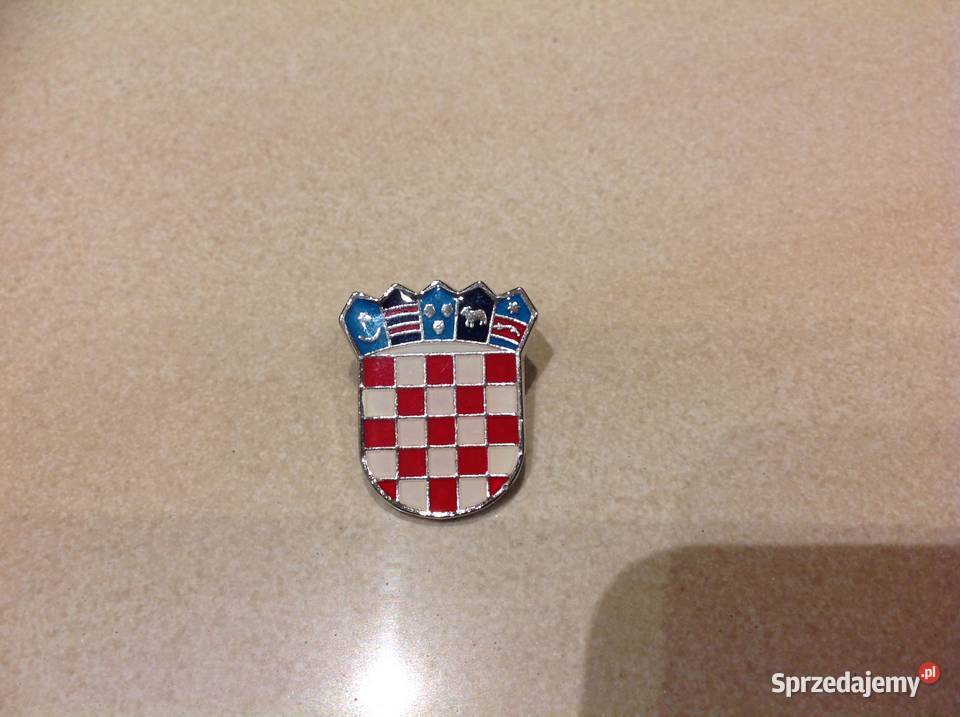 Odznaka Przypinka Kolorowa z Szachownicą Nowa Sól