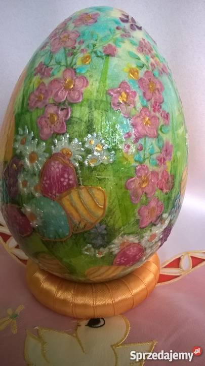 jajko pisanka 15 hand made ozdoba wielkanoc mazowieckie Sierpc