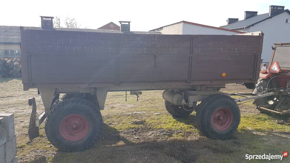 Przyczepa BSS Brandys 9t pierwszy właściciel Łagowiec