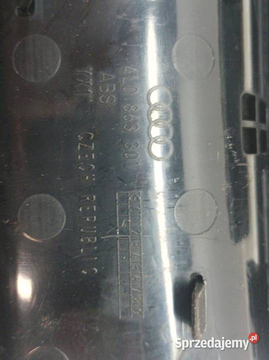 SCHOWEK TUNELU ŚRODKOWEGO KOMPLET 4L 4L0863351