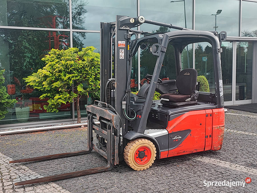 Wózek widłowy elektryczny Linde E1602 16 t Wózki widłowe Kęty