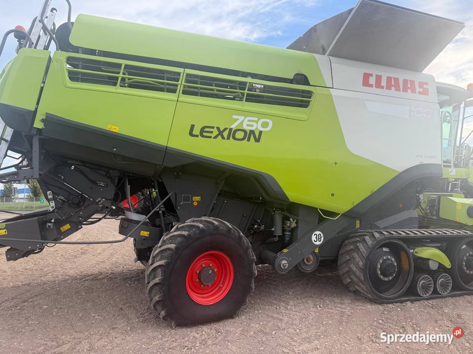 Kombajn zbożowy Claas Lexion 760TT heder V1050 Claas Nowa Ruda