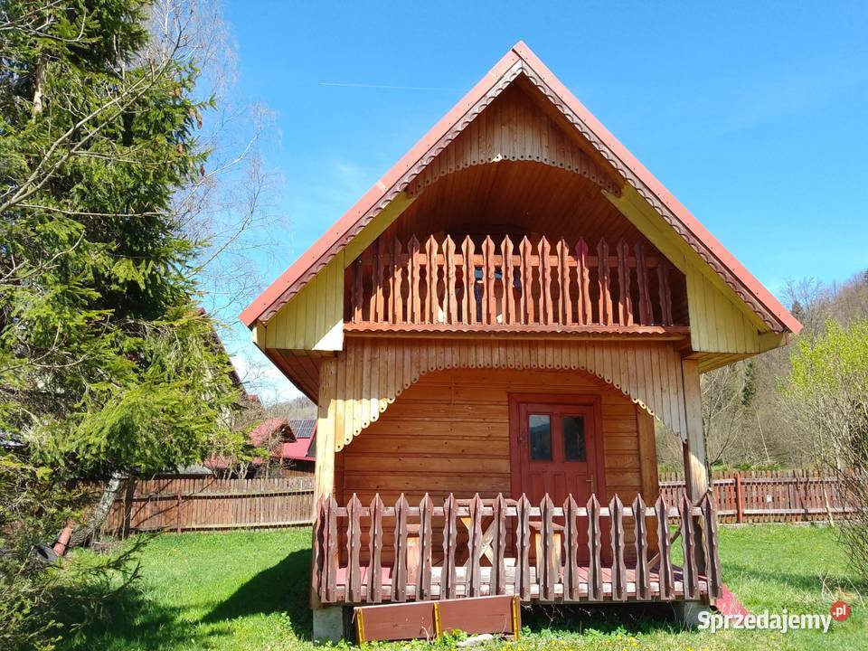 Domek z drewna W STANIE dom z drzewa letniskowy śląskie Jeleśnia