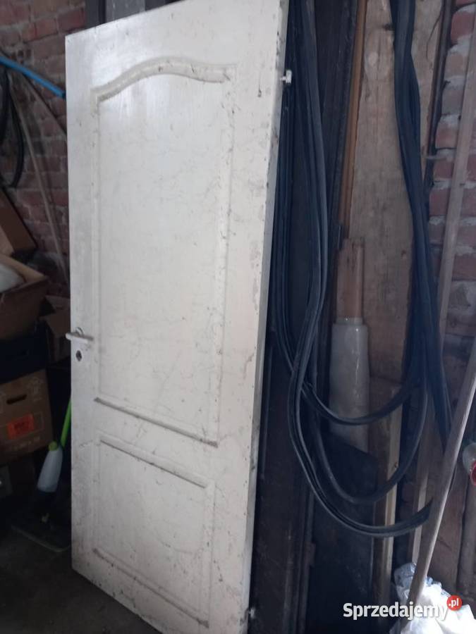 Drzwi łazien białe 80 lewe 2pełne 80 lewe Lublin