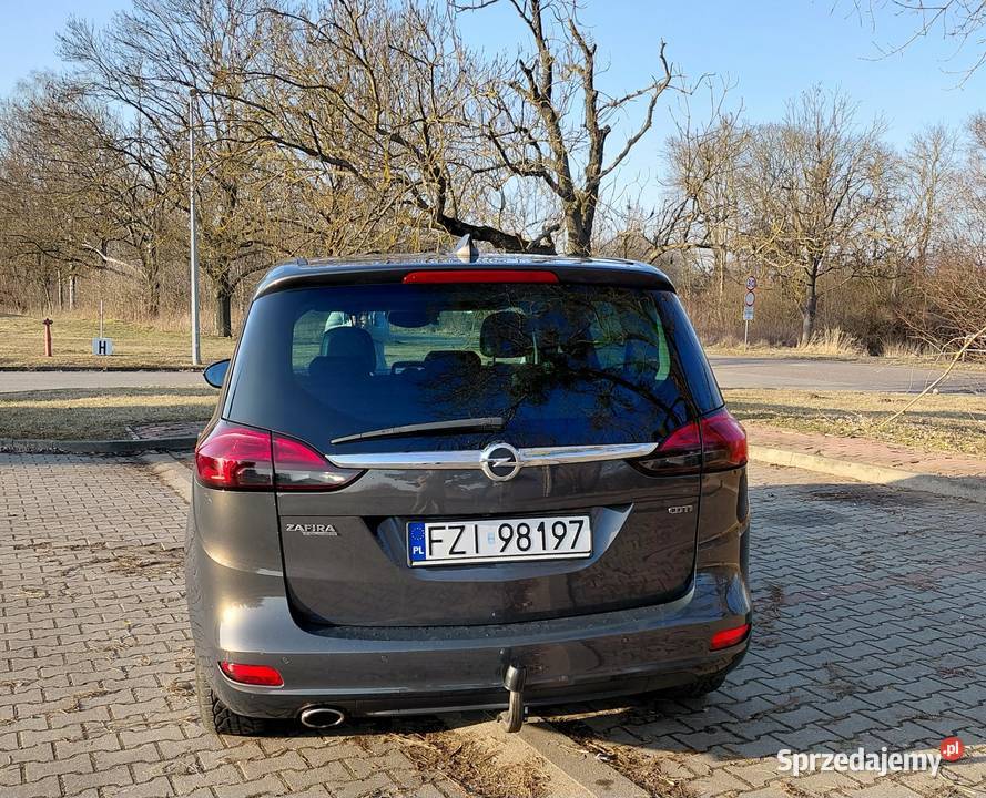 OPEL Zafira Tourer Cosmo podgrzewane fotele Sulechów