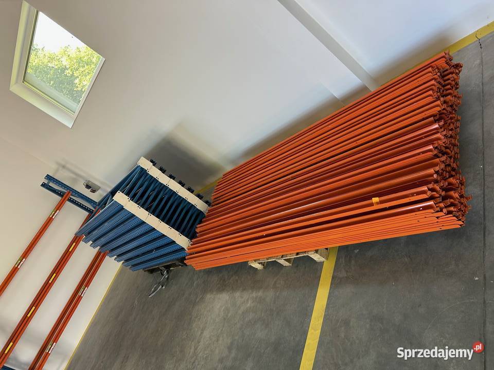 Regał magazynowy PRZEMYSŁOWY H200 do hali lubelskie Tomaszów Lubelski