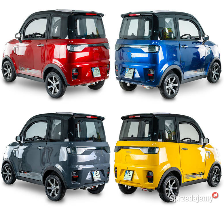 Samochód skuter elektryczny zabudowany z dachem nieuszkodzony Warszawa