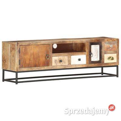 vidaXL Szafka pod TV 120x30x40 lite drewno Pozostałe Warszawa
