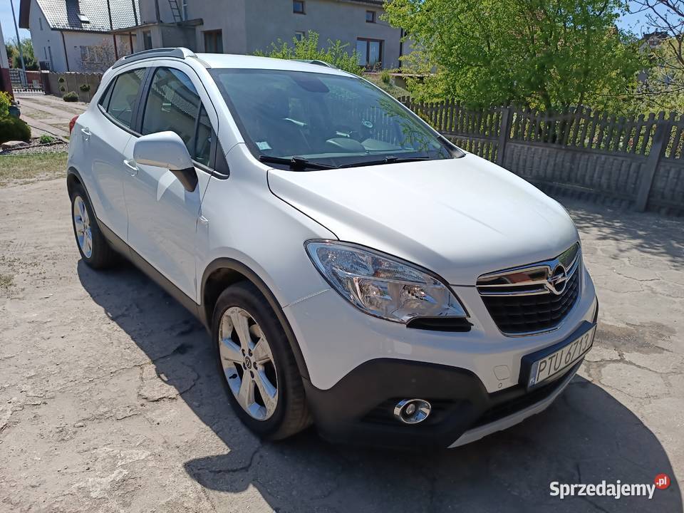 Opel Mokka 2014 17CDTI Niski przebieg Biała elektrochrom. lusterka boczne Turek sprzedam