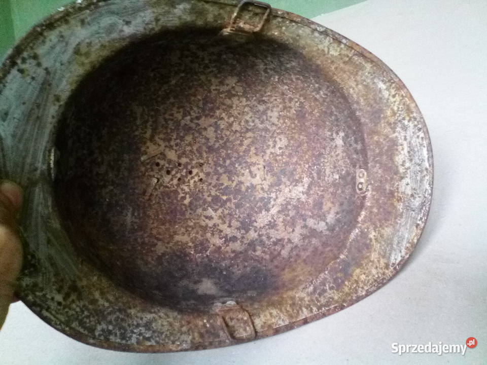 Hełm Adrian oryginał łódzkie Pabianice