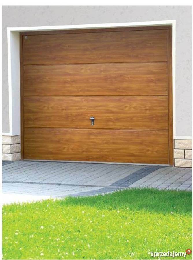 Brama Drzwi Garażowe UCHYLNE do otworu 2400x2100 Pułtusk