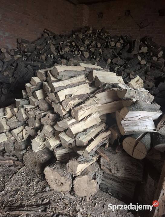 Drewno drzewo kominkowe opałowe akacja Milczany