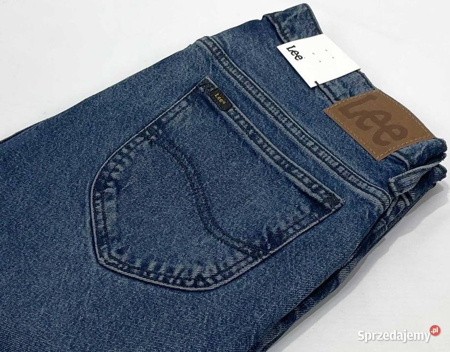 Spodnie męskie jeansy Lee Rider Blue Abbys W33