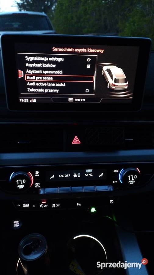 Audi A4 b9 SLine Virtual 3 strefy ogranicznik prędkości Gorzów Wielkopolski