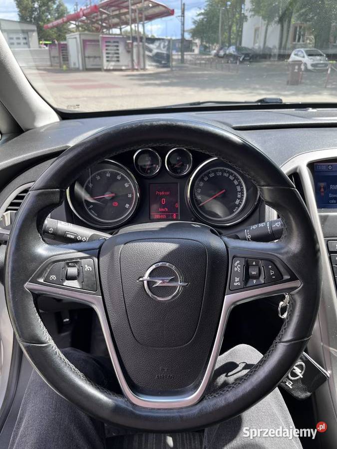 Opel Astra J 14T LPG STAG doinwestowany 140KM mazowieckie Nowy Dwór Mazowiecki
