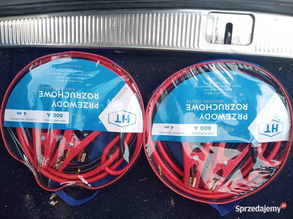 Przewody Rozruchowe Mocne 4 m 800A Lubartów