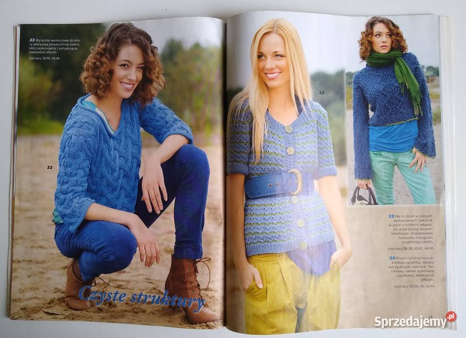 Modne Dzianiny Sandra 32011 Czasopisma Gdańsk