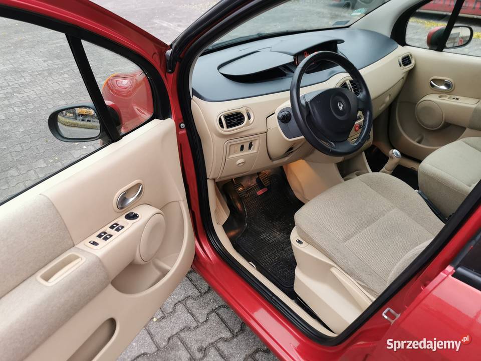Renault Modus 16 16v 2006r138 przebieg Stan 112KM Sieradz