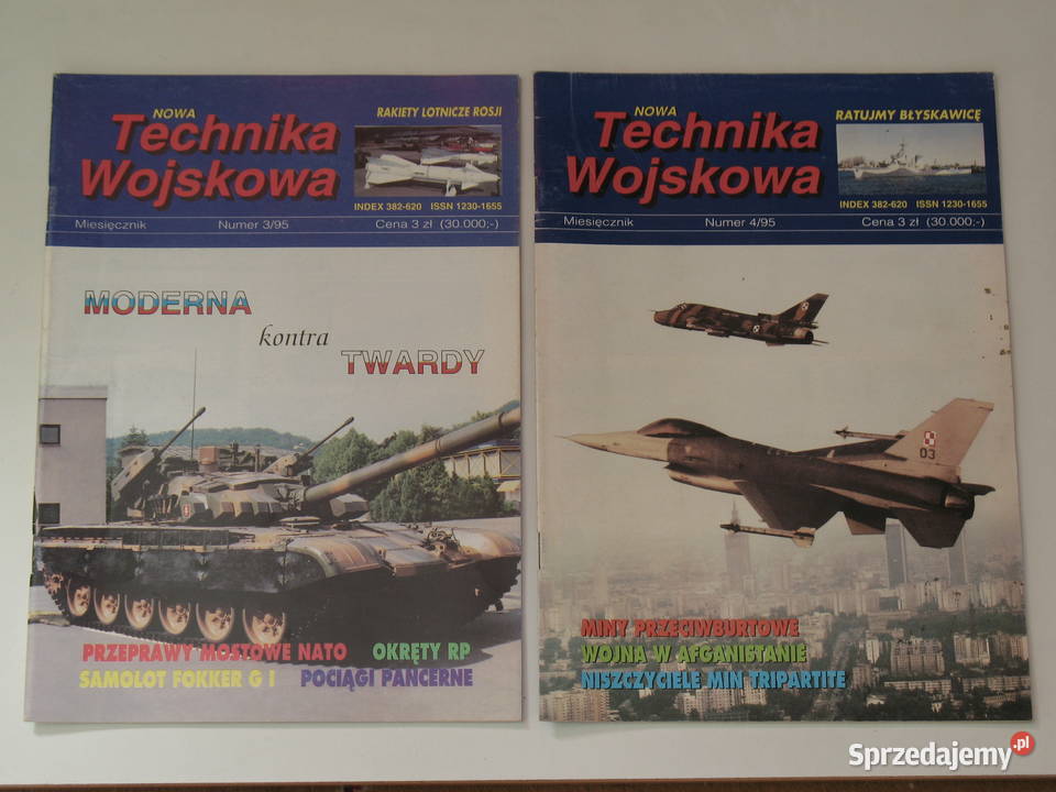 Technika Wojskowa kompletny rocznik 1995 12