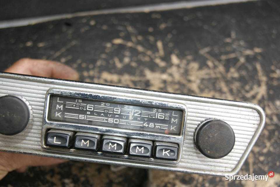 BLAUPUNKT STUTTGART RADIO VW GARBUS VW T2 T1 T3 Części i akcesoria motocyklowe Rybnik