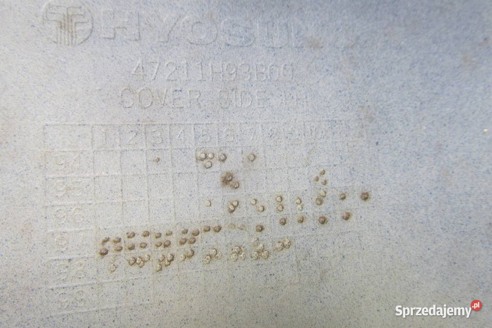 Lewy boczek pod siedzeniem Hyosung GA 125 Cruise świętokrzyskie sprzedam