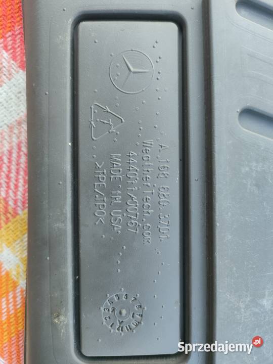 Dywaniki OE gumowe Mercedes ML W166 C292 X166 Bolewice