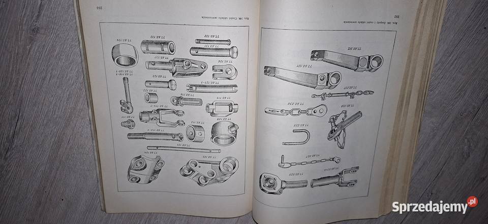 Katalog części zamiennych ciągnika DT75S4 WEMA Łęczyca