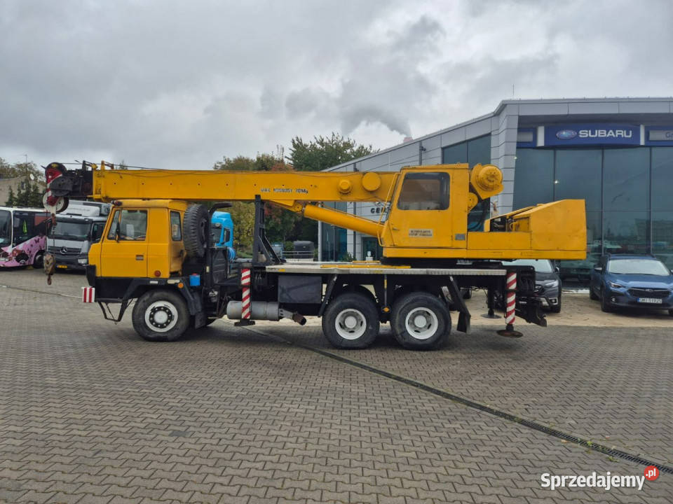 Tatra T815 6X6 Tatra T815 6X6 DZWIG 20 TON 1 WŁ 15825cm3 Łaziska Górne