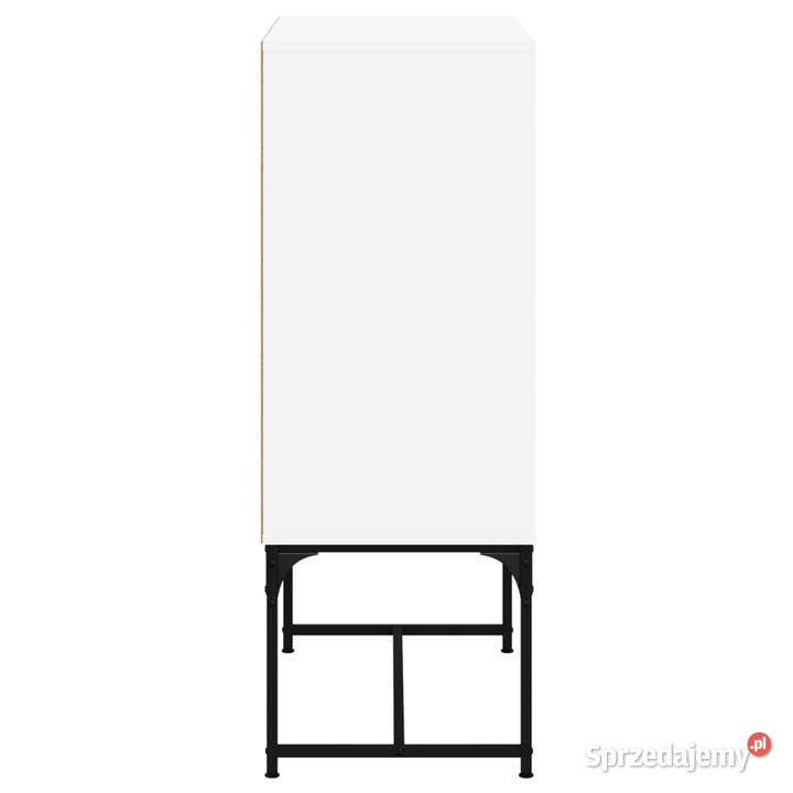 Szafka ze szklanymi drzwiami biała 69x37x100 mazowieckie Warszawa sprzedam