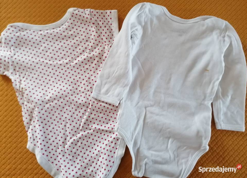 Śpiochy niemowlęce 2 pary rozmiar 80