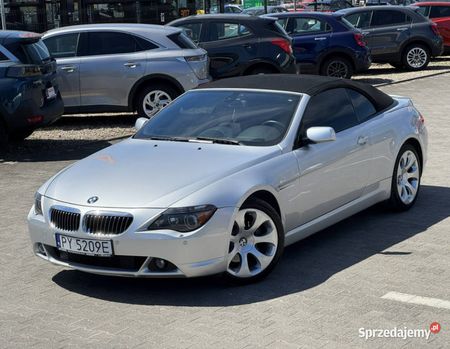 BMW 650 CABRIOZarejestrowany w PolscePiękny Stan Suchy Las