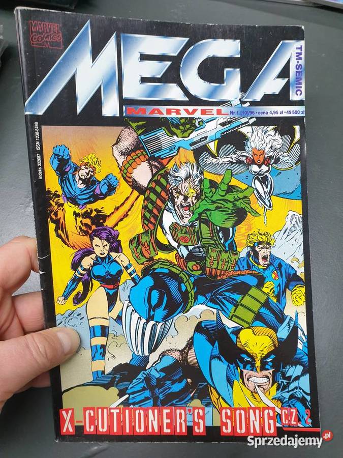 Mega Marvel 1 10 1996 XMen ExCutioners Song Komiksy