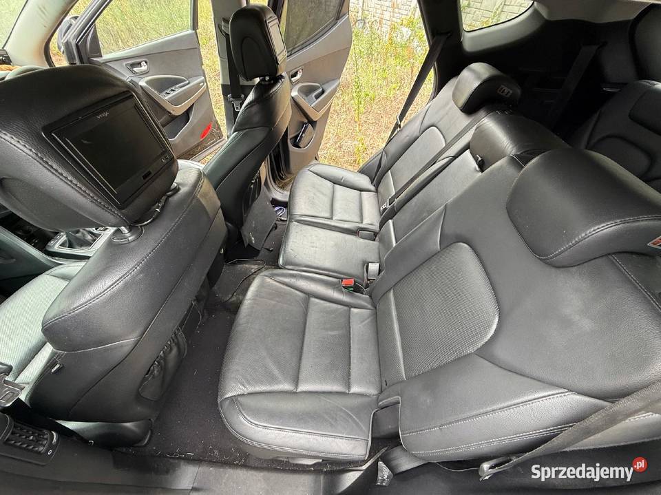 Fotele skóra wnętrze kanapa komplet 7os Hyundai Barłogi