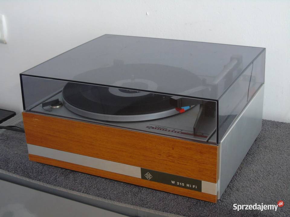 Gramofon Telefunken W215 Studio igła śliczne Jasło