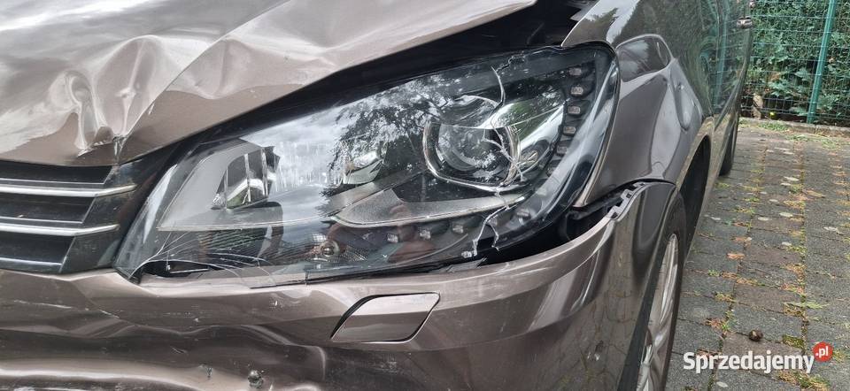 Ładny Volkswagen Touran II generacja 2012 łódzkie Krośniewice