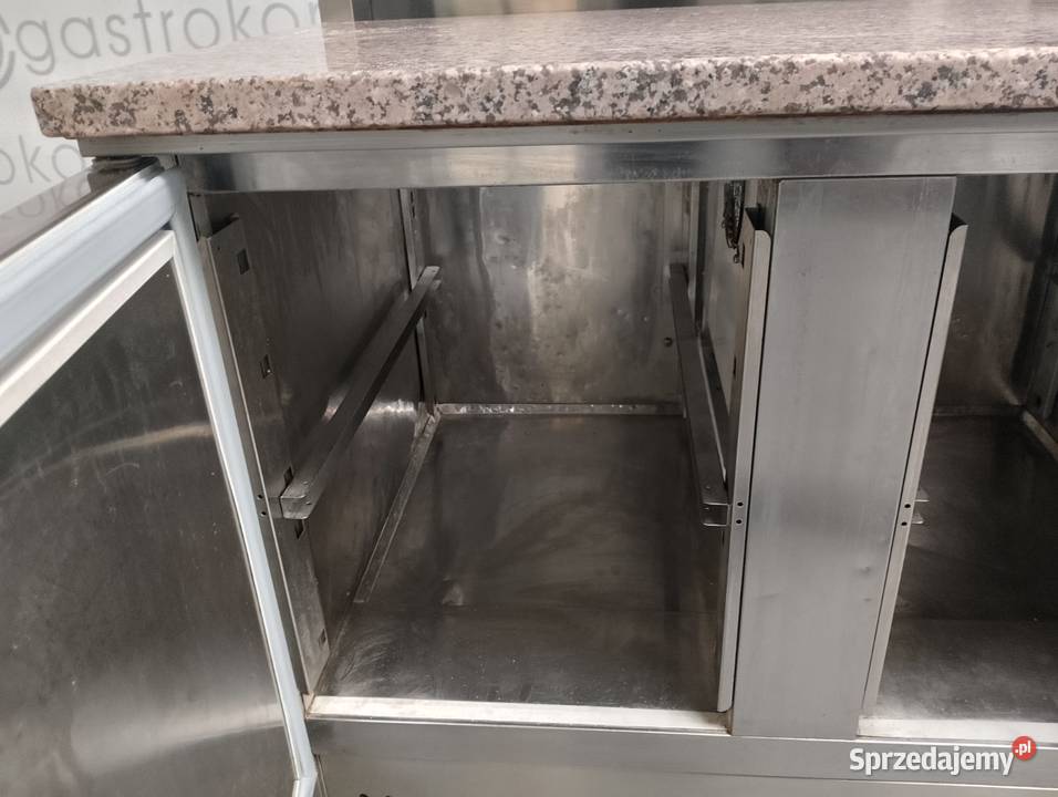 Stół do pizzy 2drzwiowy z blatem granitowym 900 Wrocław
